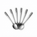 Stainless Steel Spoon Set of 6 – 20cm Silver - Al Kabayel Discount CentreStainless Steel Spoon Set of 6 – 20cm SilverSpoonsAKDCAl Kabayel Discount Centre