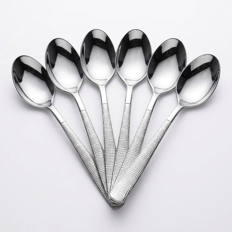 Stainless Steel Spoon Set of 6 - 20cm Silver - Al Kabayel Discount CentreStainless Steel Spoon Set of 6 - 20cm SilverSpoonsAKDCAl Kabayel Discount Centre