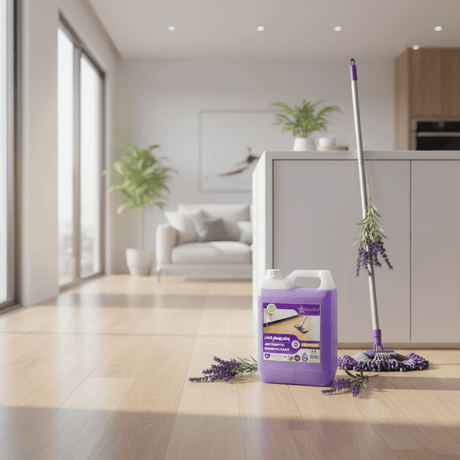 Star's 3 - in - 1 Lavender Antiseptic Disinfectant 5L – Multi - Purpose Hygiene Solution - Al Kabayel Discount CentreStar's 3 - in - 1 Lavender Antiseptic Disinfectant 5L – Multi - Purpose Hygiene SolutionHousehold CleaningStar'sAl Kabayel Discount Centre
