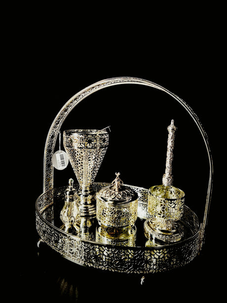 Steel Incense Burner Set With Stand - Al Kabayel Discount CentreSteel Incense Burner Set With StandHome Décor AccentsAKDCAl Kabayel Discount Centre