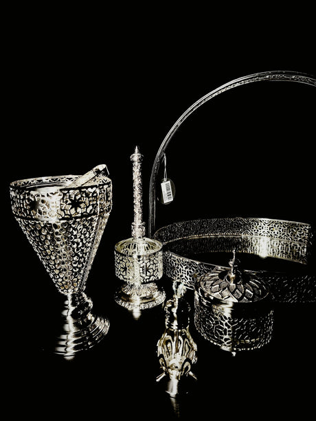 Steel Incense Burner Set With Stand - Al Kabayel Discount CentreSteel Incense Burner Set With StandHome Décor AccentsAKDCAl Kabayel Discount Centre