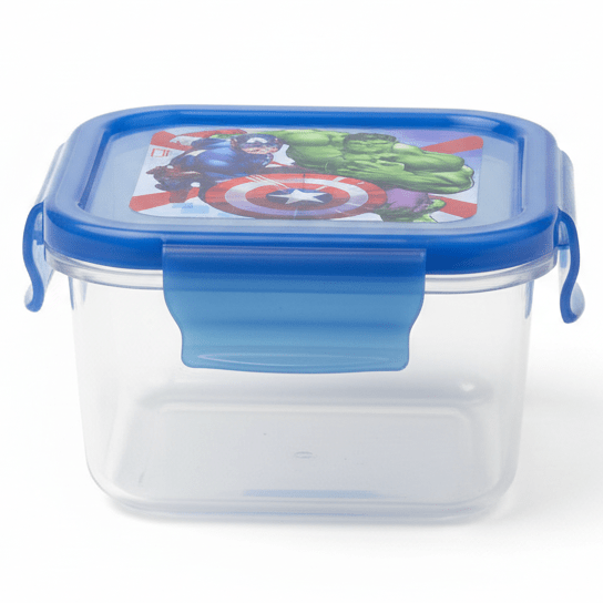 Stor Avengers Plastic Food Container Blue 220ml Kids Snack Box Small Lunch Storage Container - Al Kabayel Discount CentreStor Avengers Plastic Food Container Blue 220ml Kids Snack Box Small Lunch Storage ContainerFood ContainersSTORAl Kabayel Discount Centre