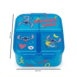 Stor Blue Stitch 3-Section Plastic Lunch Box - 17×13cm - Al Kabayel Discount CentreStor Blue Stitch 3-Section Plastic Lunch Box - 17×13cmLunch BoxSTORAl Kabayel Discount Centre