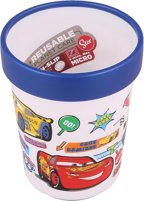 Stor Cars Non - Slip Premium Plastic Tumbler 250ml - Al Kabayel Discount CentreStor Cars Non - Slip Premium Plastic Tumbler 250mlTumblerSTORAl Kabayel Discount Centre
