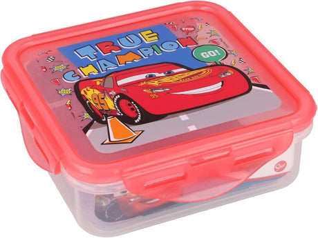 STOR Cars Square Hermetic Food Container 500ml - Al Kabayel Discount CentreSTOR Cars Square Hermetic Food Container 500mlFood ContainersSTORAl Kabayel Discount Centre