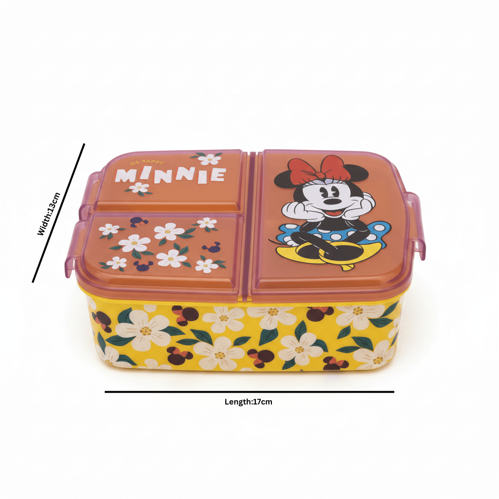 Stor Disney Minnie Mouse Kids Plastic Lunch Box - 17×13cm - Al Kabayel Discount CentreStor Disney Minnie Mouse Kids Plastic Lunch Box - 17×13cmLunch BoxSTORAl Kabayel Discount Centre
