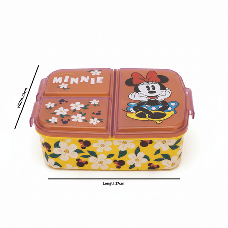 Stor Disney Minnie Mouse Kids Plastic Lunch Box - 17×13cm - Al Kabayel Discount CentreStor Disney Minnie Mouse Kids Plastic Lunch Box - 17×13cmLunch BoxSTORAl Kabayel Discount Centre