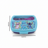 Stor Disney Stitch & Angel Plastic Lunch Box with Fork - 17×13cm - Al Kabayel Discount CentreStor Disney Stitch & Angel Plastic Lunch Box with Fork - 17×13cmLunch BoxSTORAl Kabayel Discount Centre