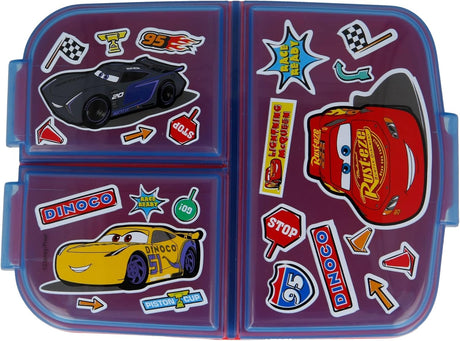 STOR Multi Compartment Snack Box Cars Edition 16.3cm X 12.6cm X 6cm - Al Kabayel Discount CentreSTOR Multi Compartment Snack Box Cars Edition 16.3cm X 12.6cm X 6cmFood ContainersSTORAl Kabayel Discount Centre