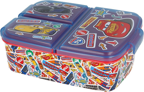 STOR Multi Compartment Snack Box Cars Edition 16.3cm X 12.6cm X 6cm - Al Kabayel Discount CentreSTOR Multi Compartment Snack Box Cars Edition 16.3cm X 12.6cm X 6cmFood ContainersSTORAl Kabayel Discount Centre