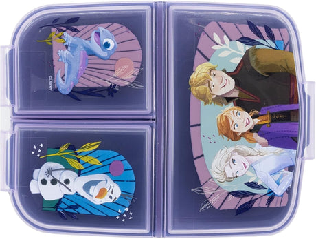 STOR Multi Compartment Snack Box Frozen Trust The Journey 16.3cm X 12.6cm X 6cm - Al Kabayel Discount CentreSTOR Multi Compartment Snack Box Frozen Trust The Journey 16.3cm X 12.6cm X 6cmFood ContainersSTORAl Kabayel Discount Centre