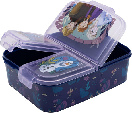STOR Multi Compartment Snack Box Frozen Trust The Journey 16.3cm X 12.6cm X 6cm - Al Kabayel Discount CentreSTOR Multi Compartment Snack Box Frozen Trust The Journey 16.3cm X 12.6cm X 6cmFood ContainersSTORAl Kabayel Discount Centre