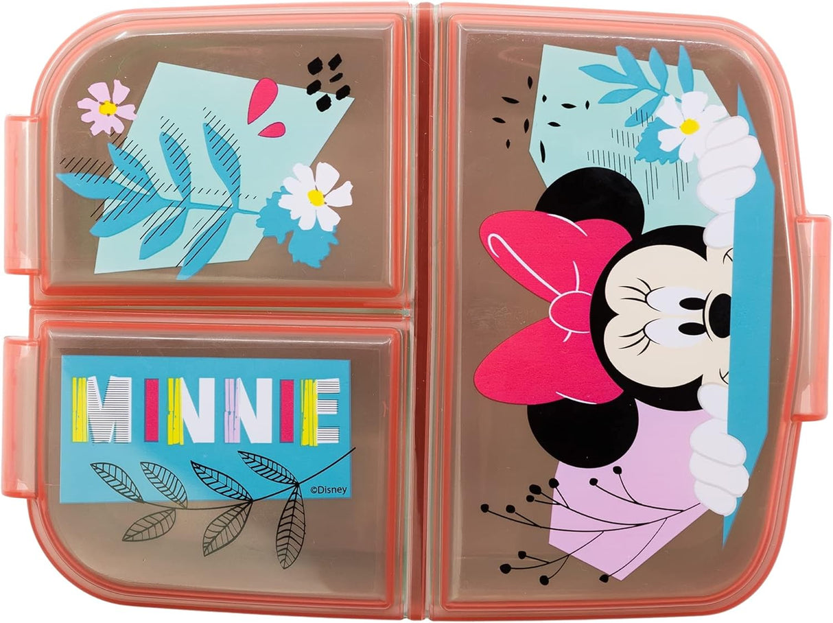 STOR Multi Compartment Snack Box Minnie Mouse 16.3cm X 12.6cm X 6cm - Al Kabayel Discount CentreSTOR Multi Compartment Snack Box Minnie Mouse 16.3cm X 12.6cm X 6cmFood ContainersSTORAl Kabayel Discount Centre