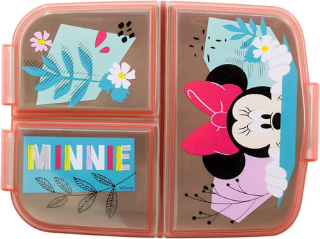 STOR Multi Compartment Snack Box Minnie Mouse 16.3cm X 12.6cm X 6cm - Al Kabayel Discount CentreSTOR Multi Compartment Snack Box Minnie Mouse 16.3cm X 12.6cm X 6cmFood ContainersSTORAl Kabayel Discount Centre
