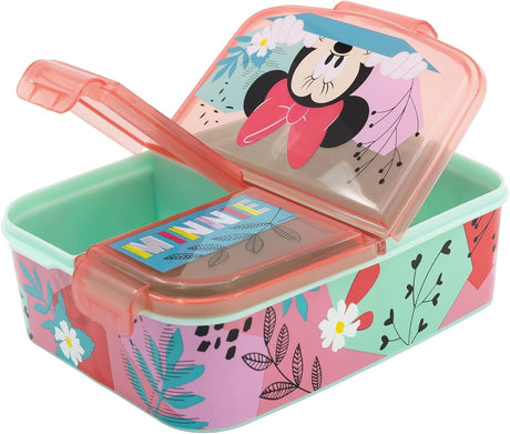 STOR Multi Compartment Snack Box Minnie Mouse 16.3cm X 12.6cm X 6cm - Al Kabayel Discount CentreSTOR Multi Compartment Snack Box Minnie Mouse 16.3cm X 12.6cm X 6cmFood ContainersSTORAl Kabayel Discount Centre