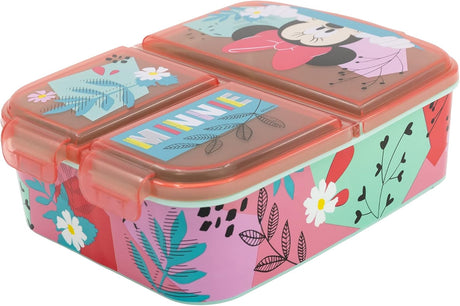 STOR Multi Compartment Snack Box Minnie Mouse 16.3cm X 12.6cm X 6cm - Al Kabayel Discount CentreSTOR Multi Compartment Snack Box Minnie Mouse 16.3cm X 12.6cm X 6cmFood ContainersSTORAl Kabayel Discount Centre