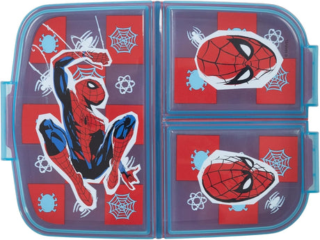 STOR Multi Compartment Snack Box Spiderman Arachind Grid 16.3cm X 12.6cm X 6cm - Al Kabayel Discount CentreSTOR Multi Compartment Snack Box Spiderman Arachind Grid 16.3cm X 12.6cm X 6cmFood ContainersSTORAl Kabayel Discount Centre