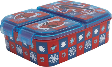 STOR Multi Compartment Snack Box Spiderman Arachind Grid 16.3cm X 12.6cm X 6cm - Al Kabayel Discount CentreSTOR Multi Compartment Snack Box Spiderman Arachind Grid 16.3cm X 12.6cm X 6cmFood ContainersSTORAl Kabayel Discount Centre