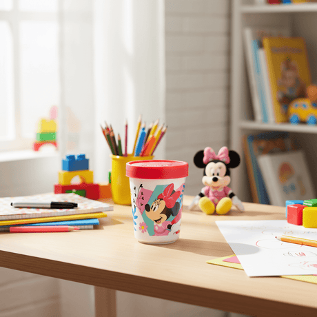 Stor Non - Slip Mickey Mouse Kids Plastic Tumbler – Fun Cartoon Design with Grip Base 250 ml - Al Kabayel Discount CentreStor Non - Slip Mickey Mouse Kids Plastic Tumbler – Fun Cartoon Design with Grip Base 250 mlTumblersSTORAl Kabayel Discount Centre