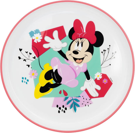 Stor Non - Slip Plastic Bicolor Premium Plate Minnie Mouse 20cm - Al Kabayel Discount CentreStor Non - Slip Plastic Bicolor Premium Plate Minnie Mouse 20cmPlatesSTORAl Kabayel Discount Centre