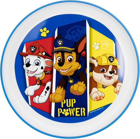 Stor Non - Slip Plastic Bicolor Premium Plate Paw Patrol Pup Power 20cm - Al Kabayel Discount CentreStor Non - Slip Plastic Bicolor Premium Plate Paw Patrol Pup Power 20cmPlatesSTORAl Kabayel Discount Centre