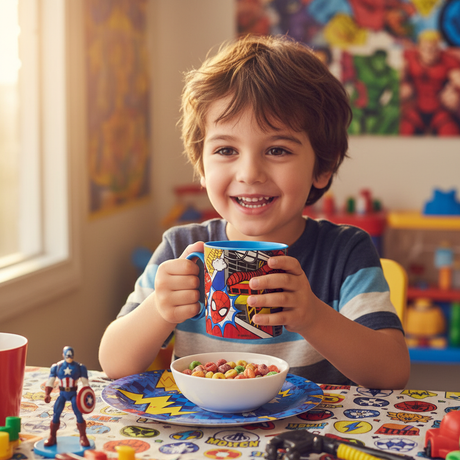 Stor Non - Slip Spider - Man Kids Plastic Mug – Blue Superhero Design Durable Mug 350 ml - Al Kabayel Discount CentreStor Non - Slip Spider - Man Kids Plastic Mug – Blue Superhero Design Durable Mug 350 mlTumblersSTORAl Kabayel Discount Centre
