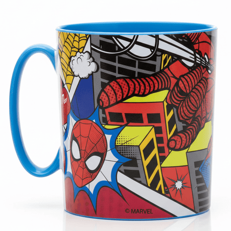Stor Non - Slip Spider - Man Kids Plastic Mug – Blue Superhero Design Durable Mug 350 ml - Al Kabayel Discount CentreStor Non - Slip Spider - Man Kids Plastic Mug – Blue Superhero Design Durable Mug 350 mlTumblersSTORAl Kabayel Discount Centre