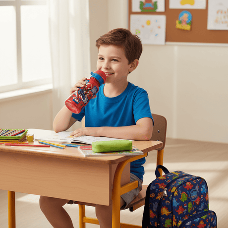 Stor Spider - Man Reusable Plastic Water Bottle Red 370ml Kids Drinking Bottle BPA Free School Bottle - Al Kabayel Discount CentreStor Spider - Man Reusable Plastic Water Bottle Red 370ml Kids Drinking Bottle BPA Free School BottleWater BottlesSTORAl Kabayel Discount Centre