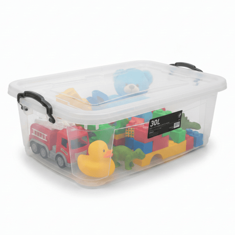 Storage Box 30L with 6 Wheels | L63 × W40.5 × H21 cm - Al Kabayel Discount CentreStorage Box 30L with 6 Wheels | L63 × W40.5 × H21 cmOrganizers & AccessoriesAKDCAl Kabayel Discount Centre
