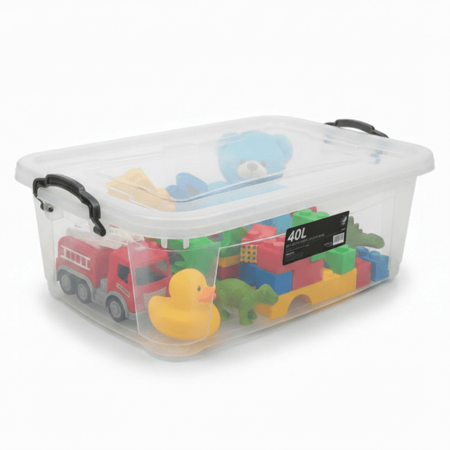 Storage Box 40L with 6 Wheels | L72 × W47 × H20 cm - Al Kabayel Discount CentreStorage Box 40L with 6 Wheels | L72 × W47 × H20 cmOrganizers & AccessoriesAKDCAl Kabayel Discount Centre