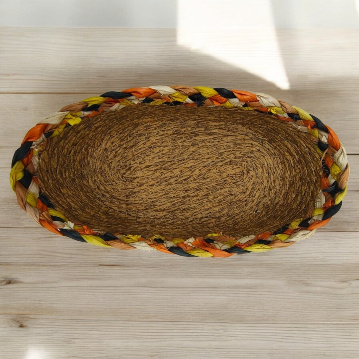 Storage Oval Basket for Nursery Decor Organizer Bins Storage Basket 30cmX22cmX10cm (Large) - Al Kabayel Discount CentreStorage Oval Basket for Nursery Decor Organizer Bins Storage Basket 30cmX22cmX10cm (Large)RattanAKDCAl Kabayel Discount Centre