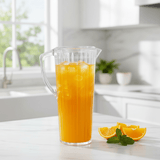 Striped Elegance Contemporary Clear Acrylic Jug with Sophisticated Stripe Design – 1.8 Litre - Al Kabayel Discount CentreStriped Elegance Contemporary Clear Acrylic Jug with Sophisticated Stripe Design – 1.8 LitreJugsAKDCAl Kabayel Discount Centre