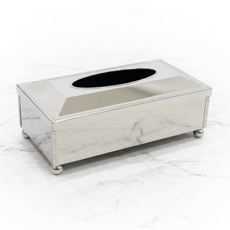 Stylish Acrylic Dustbin with Silver Base and Matching Tissue Box Set – Contemporary Design – 27 × 22 cm & 26 × 13 cm - Al Kabayel Discount CentreStylish Acrylic Dustbin with Silver Base and Matching Tissue Box Set – Contemporary Design – 27 × 22 cm & 26 × 13 cmOrganizers & AccessoriesAKDCAl Kabayel Discount Centre