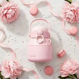 Stylish Pink Stainless Steel Vacuum Insulated Water Bottle with Easy Carry Handle 1000ml - Al Kabayel Discount CentreStylish Pink Stainless Steel Vacuum Insulated Water Bottle with Easy Carry Handle 1000mlWater BottlesAKDCAl Kabayel Discount Centre