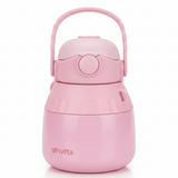 Stylish Pink Stainless Steel Vacuum Insulated Water Bottle with Easy Carry Handle 1000ml - Al Kabayel Discount CentreStylish Pink Stainless Steel Vacuum Insulated Water Bottle with Easy Carry Handle 1000mlWater BottlesAKDCAl Kabayel Discount Centre