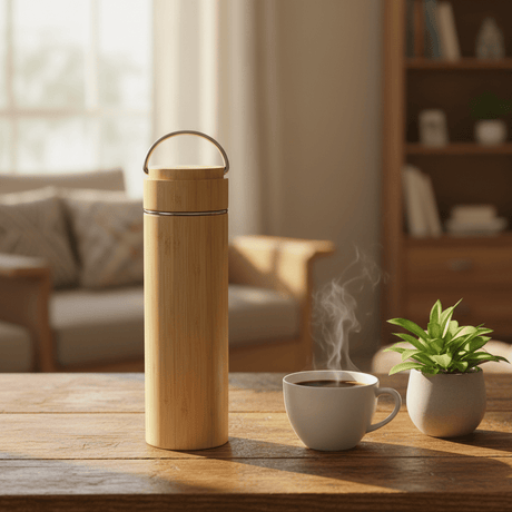 Stylish Wooden Finish Reusable Water Bottle – 25 cm - Al Kabayel Discount CentreStylish Wooden Finish Reusable Water Bottle – 25 cmWater BottlesAKDCAl Kabayel Discount Centre