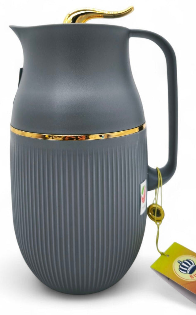 Sultan Vacuum Flask 1ltr Grey - Al Kabayel Discount CentreSultan Vacuum Flask 1ltr GreyThermosSULTANAl Kabayel Discount Centre
