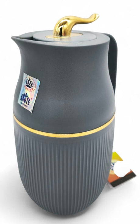 Sultan Vacuum Flask 1ltr Grey - Al Kabayel Discount CentreSultan Vacuum Flask 1ltr GreyThermosSULTANAl Kabayel Discount Centre