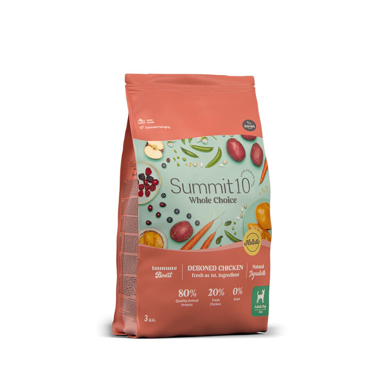 Summit 10 Deboned Whole Choice Adult Dog Food Mini Chicken - 3KG - Al Kabayel Discount CentreSummit 10 Deboned Whole Choice Adult Dog Food Mini Chicken - 3KGPet SuppliesSUMMITAl Kabayel Discount Centre