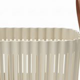 Sun Plast Plastic Basket with Handle - 18 × 30 × 20 cm - Grey / Cream - Al Kabayel Discount CentreSun Plast Plastic Basket with Handle - 18 × 30 × 20 cm - Grey / CreamOrganizers & AccessoriesSUNPLASTAl Kabayel Discount Centre
