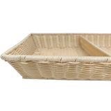 Sunnex Rectangle Wire Basket Duty Wire Divider - 53cmX32cmX8cm - (Beige) - Al Kabayel Discount CentreSunnex Rectangle Wire Basket Duty Wire Divider - 53cmX32cmX8cm - (Beige)RattansSUNNEXAl Kabayel Discount Centre