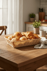 Sunnex Rectangular Poly Rattan Basket 30×22×6 cm – Natural Woven Serving Tray - Al Kabayel Discount CentreSunnex Rectangular Poly Rattan Basket 30×22×6 cm – Natural Woven Serving TrayRattansSUNNEXAl Kabayel Discount Centre