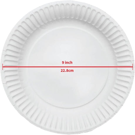 Sunny 100pcs Disposable Paper Plates 9" - Al Kabayel Discount CentreSunny 100pcs Disposable Paper Plates 9"DisposablesSUNNYAl Kabayel Discount Centre