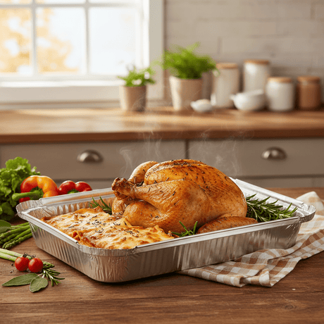 Sunny 10pcs Rectangular Aluminium Containers with Lid 1900cc - Al Kabayel Discount CentreSunny 10pcs Rectangular Aluminium Containers with Lid 1900ccDisposablesSUNNYAl Kabayel Discount Centre