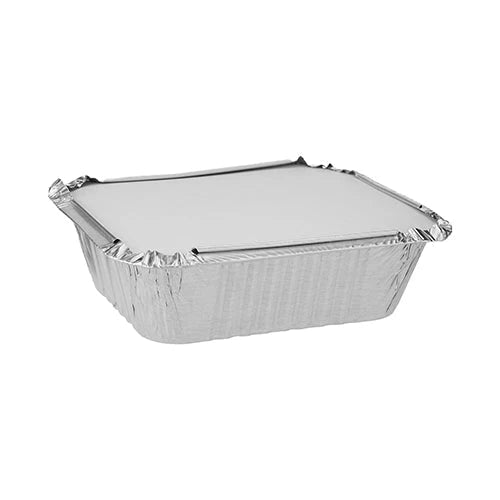 Sunny 10pcs Rectangular Aluminium Containers with Lid 420cc - Al Kabayel Discount CentreSunny 10pcs Rectangular Aluminium Containers with Lid 420ccDisposablesSUNNYAl Kabayel Discount Centre