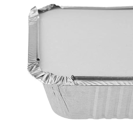 Sunny 10pcs Rectangular Aluminium Containers with Lid 420cc - Al Kabayel Discount CentreSunny 10pcs Rectangular Aluminium Containers with Lid 420ccDisposablesSUNNYAl Kabayel Discount Centre