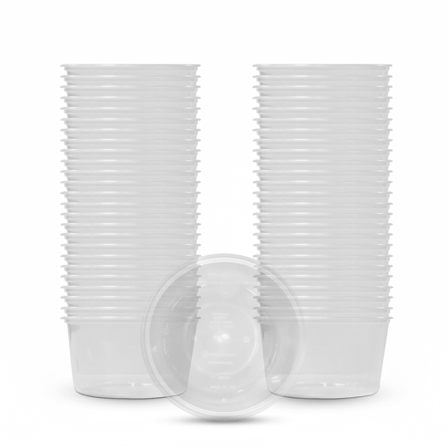 Sunny Transparent Disposable Food Containers with Lids 100ml – 20 Pack - Al Kabayel Discount CentreSunny Transparent Disposable Food Containers with Lids 100ml – 20 PackDisposablesSUNNYAl Kabayel Discount Centre