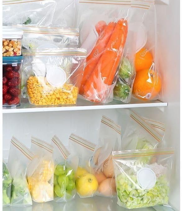 Sunny Zipper Bags 15cm*10cm, 50 Bags, Extra Thick, Easy Lock&Open, Oxo - Biodegradable - Al Kabayel Discount CentreSunny Zipper Bags 15cm*10cm, 50 Bags, Extra Thick, Easy Lock&Open, Oxo - BiodegradableJars & Food SaversSUNNYAl Kabayel Discount Centre