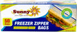 Sunny Zipper Bags 16.5cm*18cm, 50 Bags, Extra Thick, Easy Lock&Open, Oxo - Biodegradable - Al Kabayel Discount CentreSunny Zipper Bags 16.5cm*18cm, 50 Bags, Extra Thick, Easy Lock&Open, Oxo - BiodegradableJars & Food SaversSUNNYAl Kabayel Discount Centre