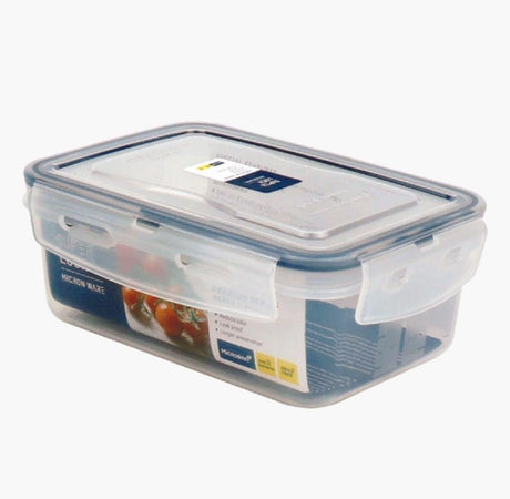SUPER LOCK Air - Tight Rectangilar Food Container 1000ml, 13.5cm*19cm*17cm - Al Kabayel Discount CentreSUPER LOCK Air - Tight Rectangilar Food Container 1000ml, 13.5cm*19cm*17cmFood ContainersSUPER LOCKAl Kabayel Discount Centre